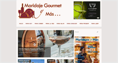 Desktop Screenshot of maridajegourmetymas.com